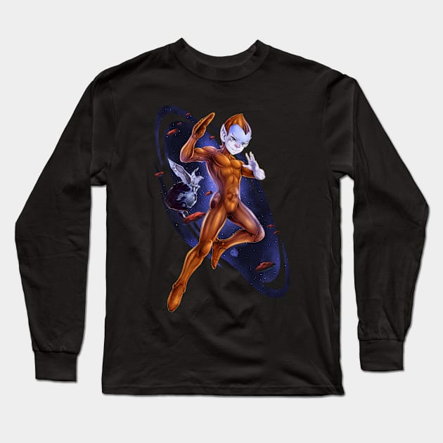 COPPER KID Long Sleeve T-Shirt by Crike99Art